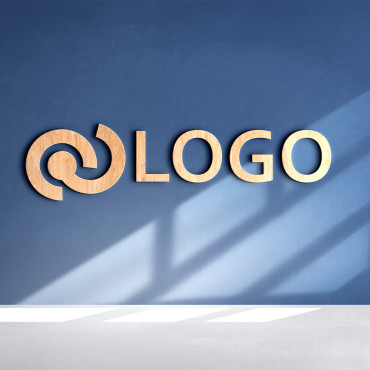 Letrero con logotipo de madera clara, Letrero de oficina para pared, Logotipo de madera, Letrero de corte láser personalizado