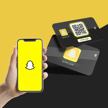 Seguir Snapchat conectado y tarjeta sin contacto