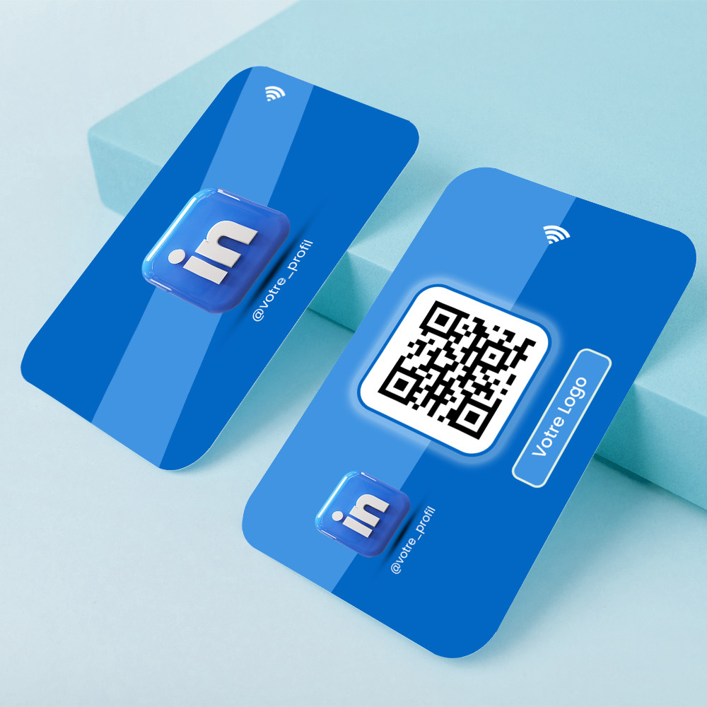 LinkedIn Connected & Contactless Follow Card