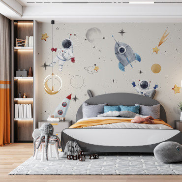 Papier peint pré-encollé -Pour enfants motif dessin_animé