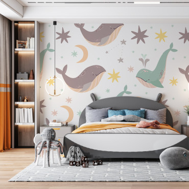 Prepasted Wallpaper - Bedroom Mockup