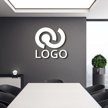 Vit PVC-logotypskylt, kontorsskylt för vägg, PVC-logotyp, Custom Laser Cut-skylt