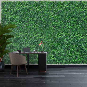Muro vegetale artificiale autentico e resistente - Pannelli da 50x50cm
