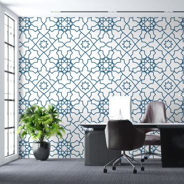 Prepasted Wallpaper - Geometric Pattern