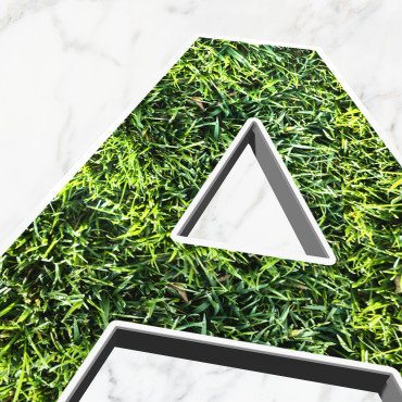 Plantletters met synthetische kruiden