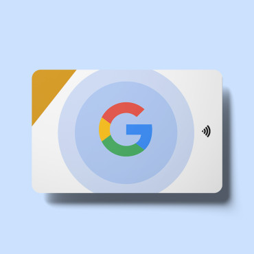 NFC karte Google atsauksmēm bezkontakta un savienojamā