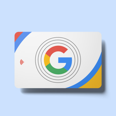 Κάρτα αξιολογήσεων Google NFC ασύρματη και συνδεδεμένη