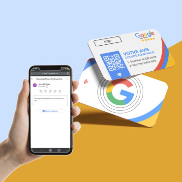 Κάρτα αξιολογήσεων Google NFC ασύρματη και συνδεδεμένη