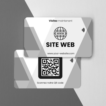 NFC-kártya Érintés nélküli és csatlakoztatott webhely