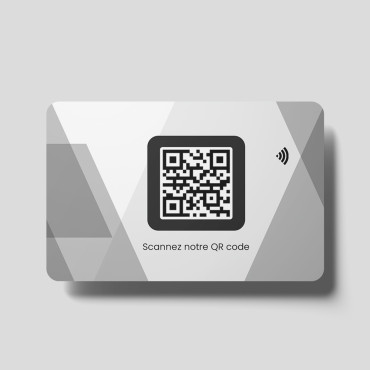 Carte NFC Site Web sans contact & connectée