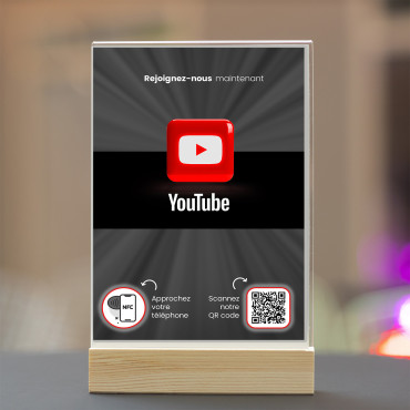 YouTube NFC a zobrazení QR...