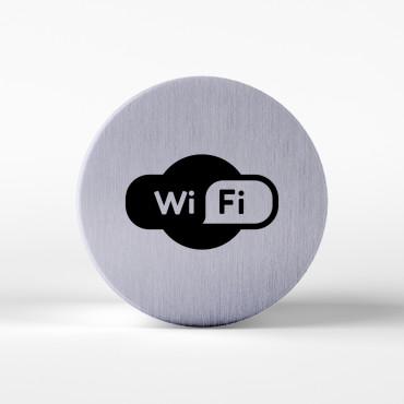 Wi-Fi-skyltning i aluminiumkomposit