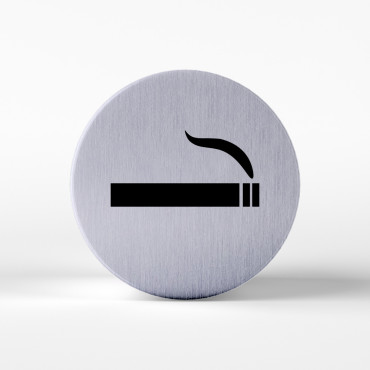 Smoking signage in aludibond