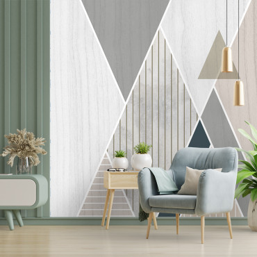 Pre-pasted wallpaper - Designer tiles