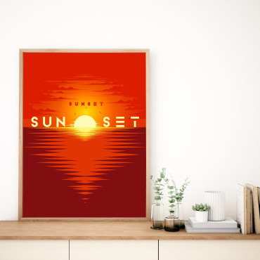 Poster Sunset