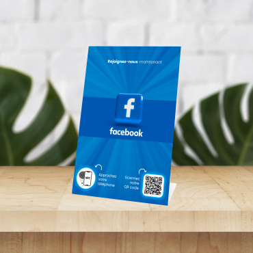 Facebook NFC and QR code...