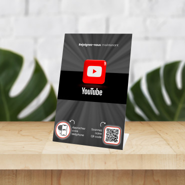 YouTube NFC and QR code...