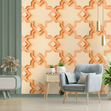 Papier peint pré-encollé - Texture_de_carreaux