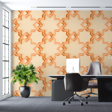 Pre-pasted wallpaper - Texture_de_carreaux