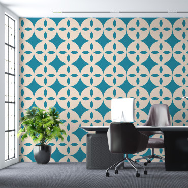 Vorgeklebte Tapete - Geometrisches Muster Background_Vector