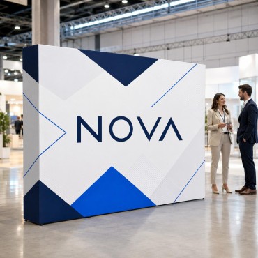 Összecsukható alumínium szerkezet fényképháttérhez és eseményállványhoz - Fotófal