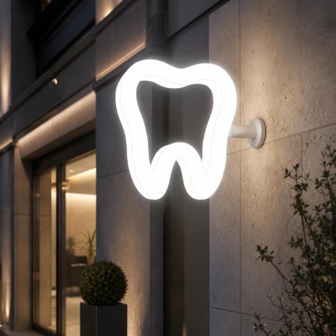 Hambakujuline valgusreklaam