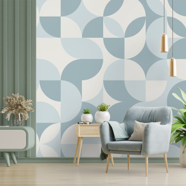 Pre-pasted wallpaper - Half circle
