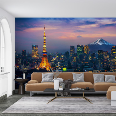 Pre-pasted wallpaper - Panoramic city