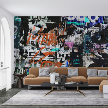 Unaprijed zalijepljene tapete - 3D grafiti
