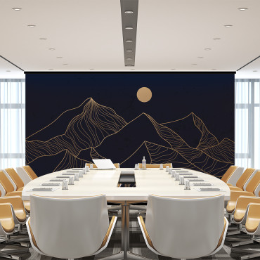 Papier peint pré-encollé - Pics de montagne