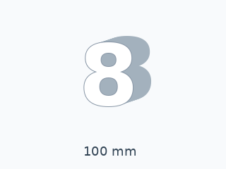 100 mm